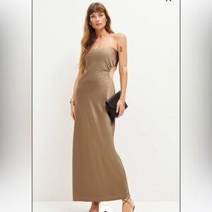 Reformation Silk Dress